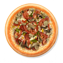 9. MY PEPPE PIZZA - 40cm; Kaste, Juust Mozarella, Sink, Pepperoni, Šampinjonid, Paprika, Tomat