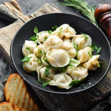 Отварные пельмени