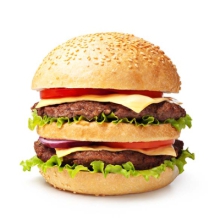 10. Suur terav BBQ burger